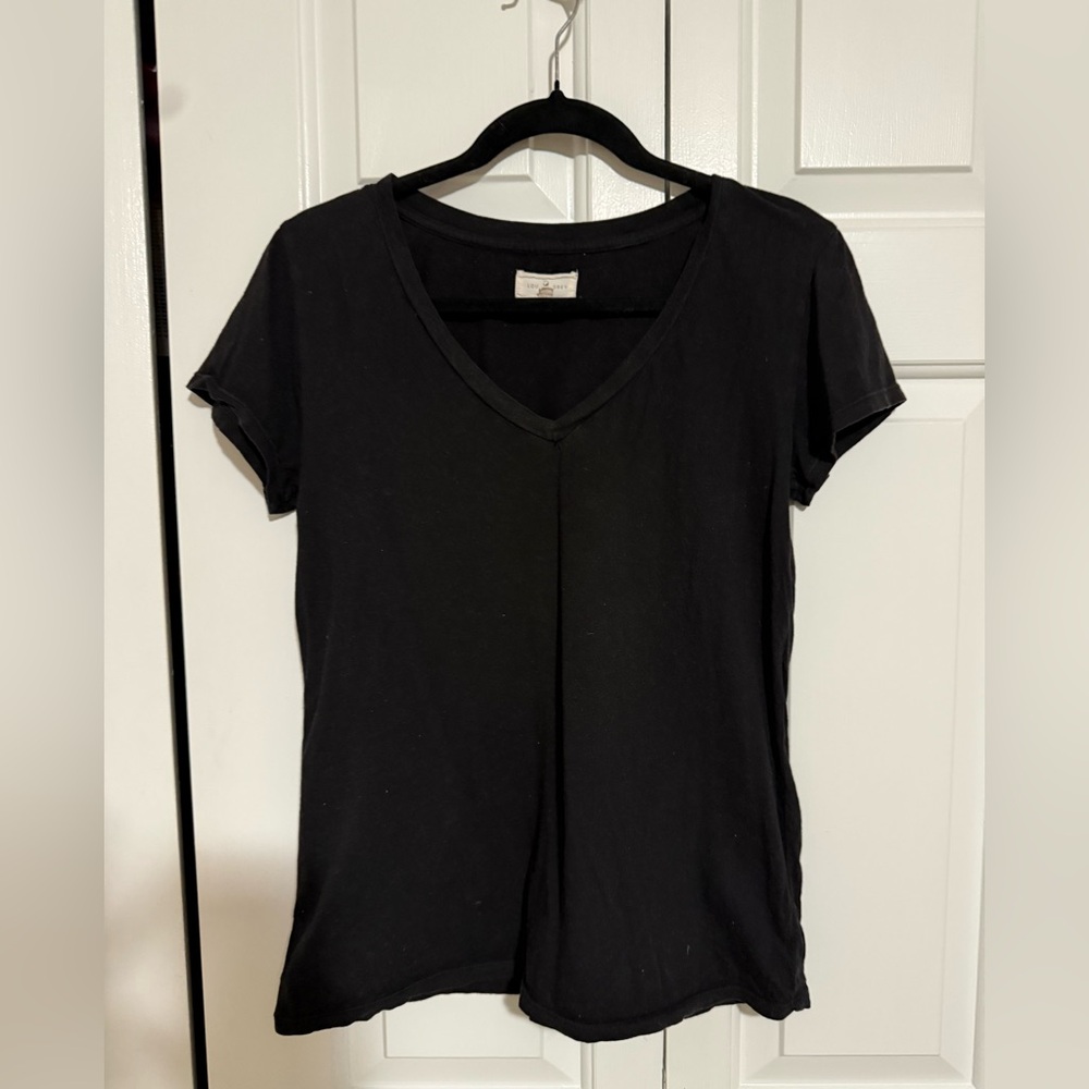 Lou & Grey Black Short Sleeve Tee